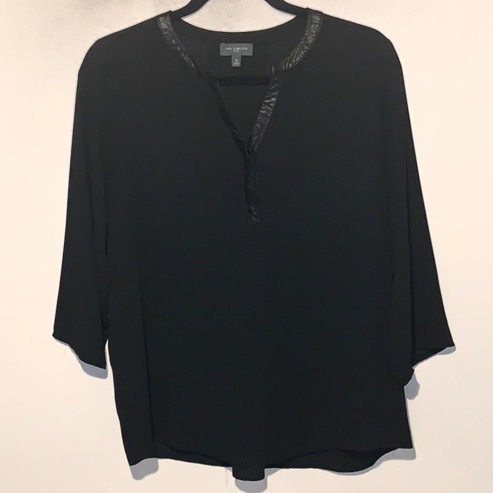 The Limited Black Blouse Size M